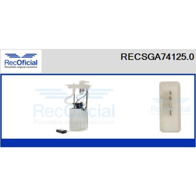 Unidade de abastecimento de combustível RECSGA74125.0