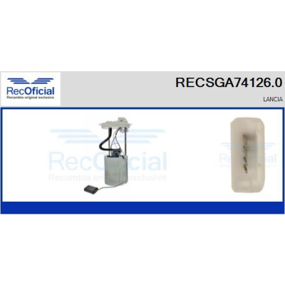 Unidade de abastecimento de combustível RECSGA74126.0