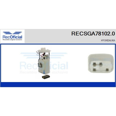 Unidade de abastecimento de combustível RECSGA78102.0
