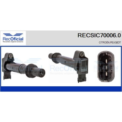Bobina de ignição RECOFICIAL RECSIC70006.0