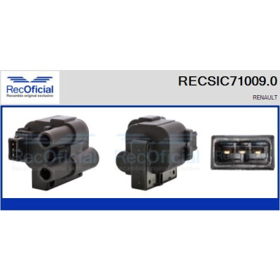 Bobina de ignição RECOFICIAL RECSIC71009.0