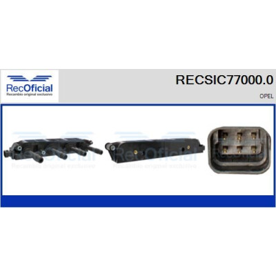 Bobina de ignição RECOFICIAL RECSIC77000.0