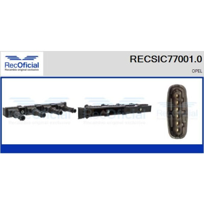 Bobina de ignição RECOFICIAL RECSIC77001.0