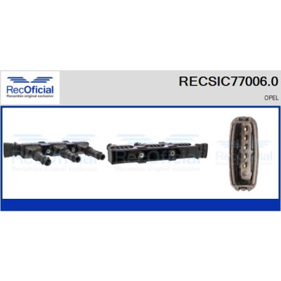 Bobina de ignição RECOFICIAL RECSIC77006.0