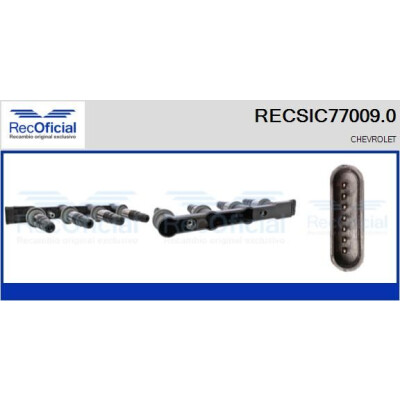 Bobina de ignição RECOFICIAL RECSIC77009.0