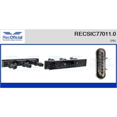 Bobina de ignição RECOFICIAL RECSIC77011.0