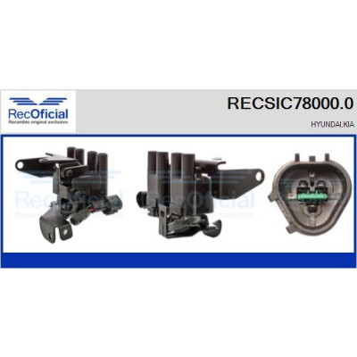 Bobina de ignição RECOFICIAL RECSIC78000.0