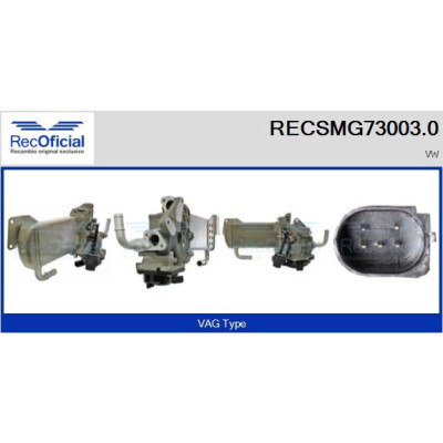 Módulo EGR RECSMG73003.0
