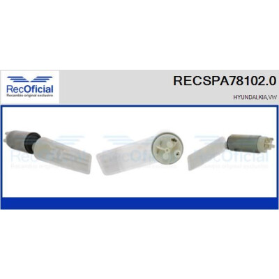 Bomba de combustível RECOFICIAL RECSPA78102.0