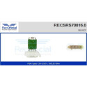 Resistência, ventilador do habitáculo RECOFICIAL RECSRS70016.0