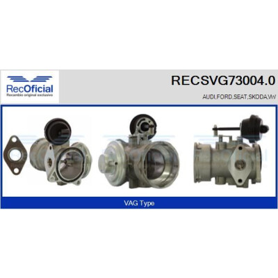 Válvula EGR RECSVG73004.0