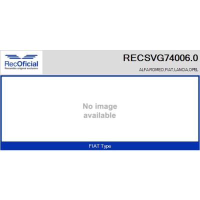 Válvula EGR RECOFFICIAL RECSVG74006.0