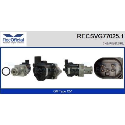 Válvula EGR RECOFFICIAL RECSVG77025.1