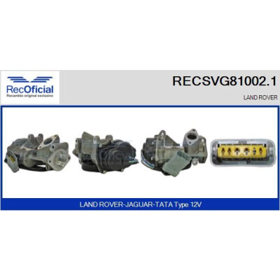 Válvula EGR RECOFFICIAL RECSVG81002.1