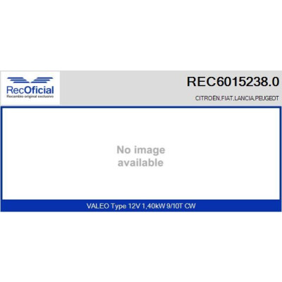 Motor de arranque RECOFICIAL REC6015238.0