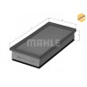 Filtro de ar MAHLE ORIGINAL LX 1618