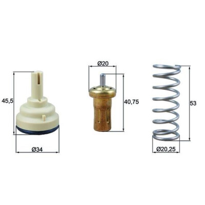 Termostato, refrigerante NAGARES TX 209 80D