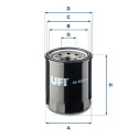 Filtro de óleo UFI 23.652.00