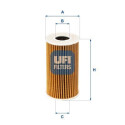 Filtro de óleo UFI 25.223.00
