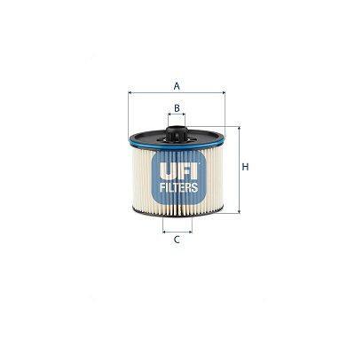 Filtro de combustível UFI 26.195.00