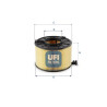 Filtro de ar UFI 27.G10.00