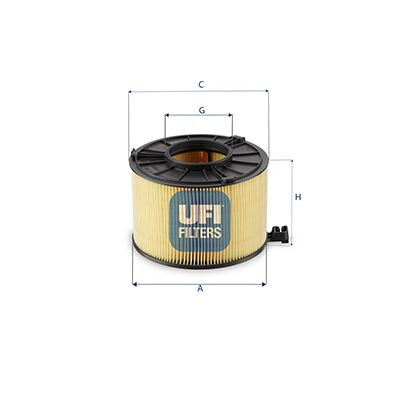 Filtro de ar UFI 27.G10.00