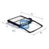 Filtro de ar UFI 30.A97.00