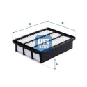 Filtro de ar UFI 30.A99.00