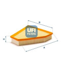 Filtro de ar UFI 30.B17.00