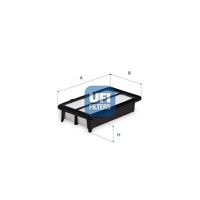 Filtro de ar UFI 30.C63.00