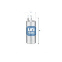 Filtro de combustível UFI 31.A38.00