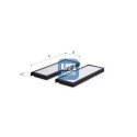 Filtro de ar para cabine UFI 53.395.00