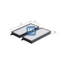 Filtro de ar para cabine UFI 53.398.00