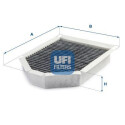 Filtro de ar para cabine UFI 54.377.00
