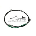 Cabo de aço, travão de estacionamento