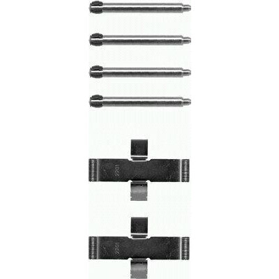 Kit de acessórios, pastilhas de freio HELLA 8DZ 355 207-381