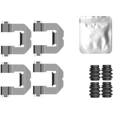 Kit de acessórios, pastilhas de freio HELLA 8DZ 355 207-131
