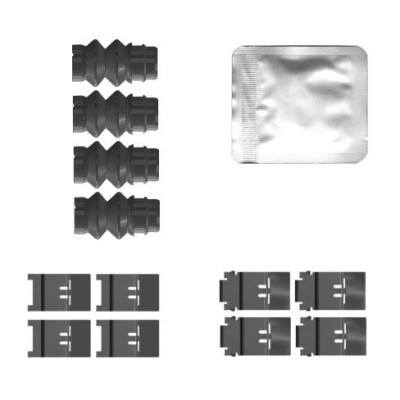 Kit de acessórios, pastilhas de freio HELLA 8DZ 355 207-041