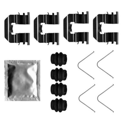 Kit de acessórios, pastilhas de freio HELLA 8DZ 355 206-961