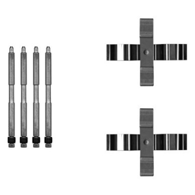 Kit de acessórios, pastilhas de freio HELLA 8DZ 355 206-271