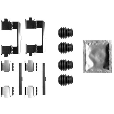Kit de acessórios, pastilhas de freio HELLA 8DZ 355 206-451