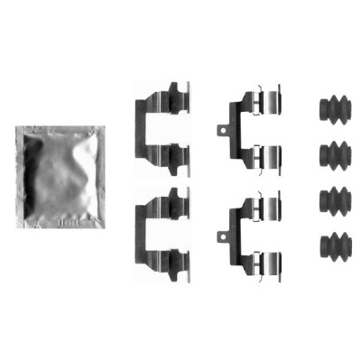 Kit de acessórios, pastilhas de freio HELLA 8DZ 355 206-361