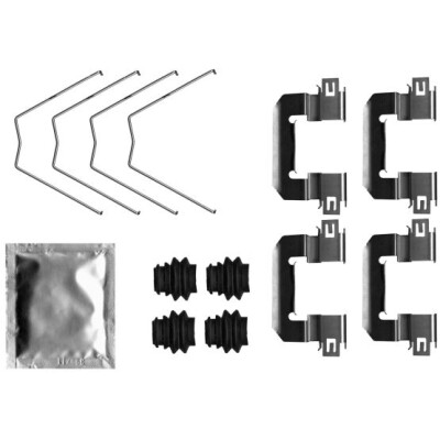 Kit de acessórios, pastilhas de freio HELLA 8DZ 355 205-741