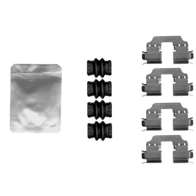 Kit de acessórios, pastilhas de freio HELLA 8DZ 355 206-351