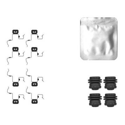 Kit de acessórios, pastilhas de freio HELLA 8DZ 355 207-081
