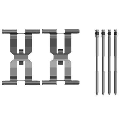 Kit de acessórios, pastilhas de freio HELLA 8DZ 355 207-021