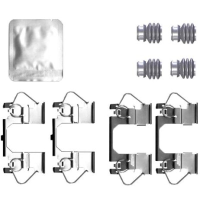 Kit de acessórios, pastilhas de freio HELLA 8DZ 355 207-351