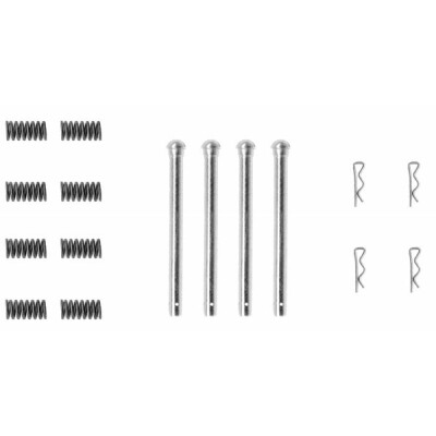 Kit de acessórios, pastilhas de freio HELLA 8DZ 355 206-731