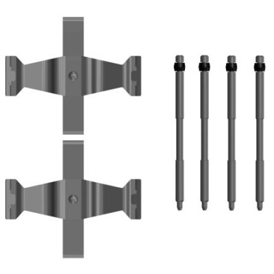 Kit de acessórios, pastilhas de freio HELLA 8DZ 355 206-441