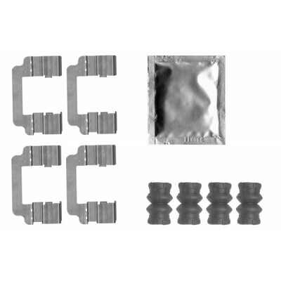 Kit de acessórios, pastilhas de freio HELLA 8DZ 355 206-831